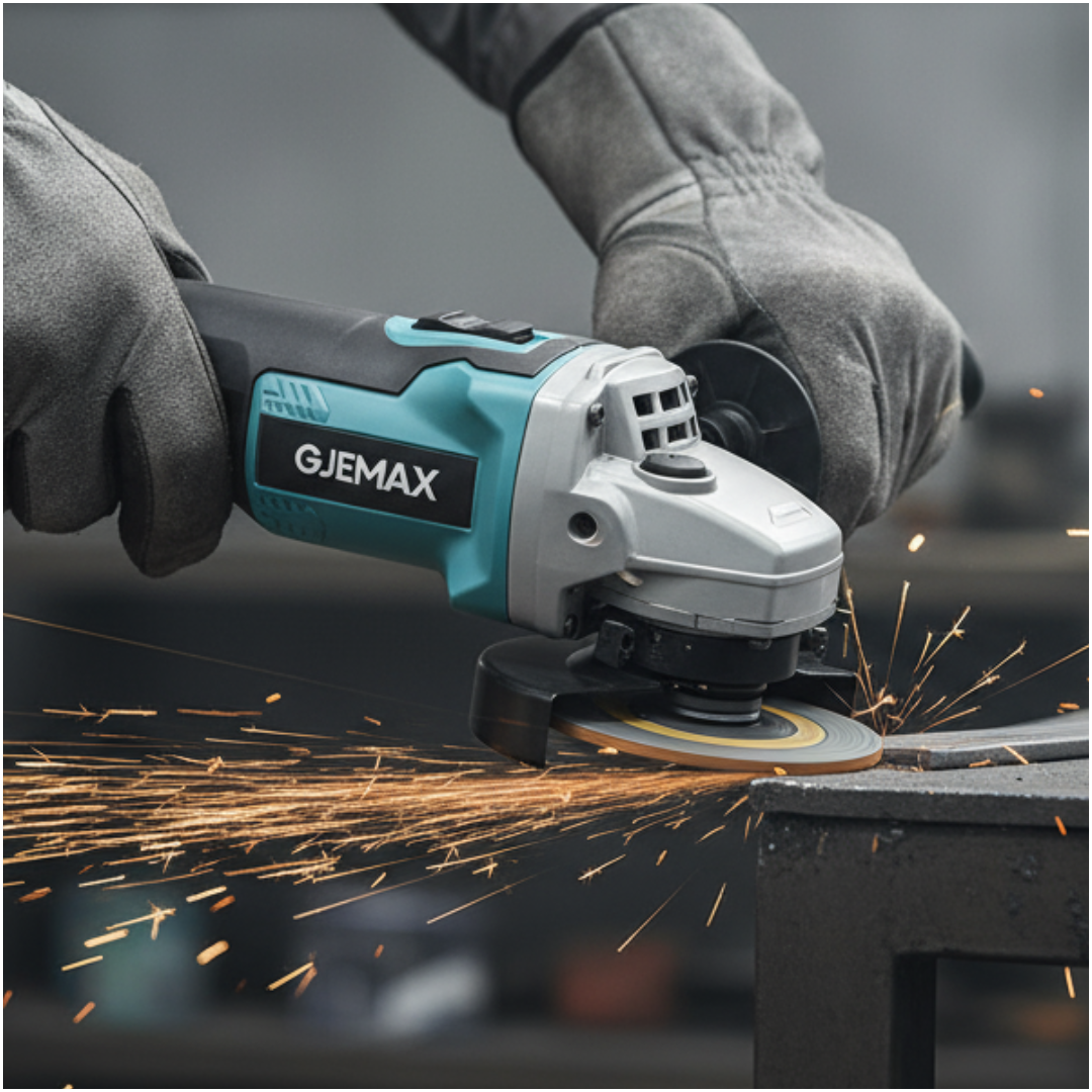 GJEMAX AKKU-WINKELSCHLEIFER 18V | 800W | Ø125MM